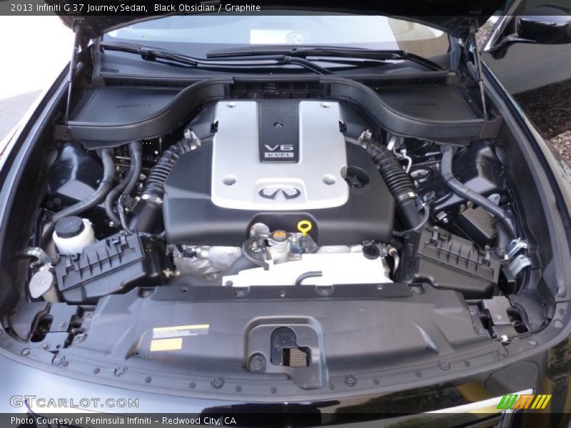 Black Obsidian / Graphite 2013 Infiniti G 37 Journey Sedan