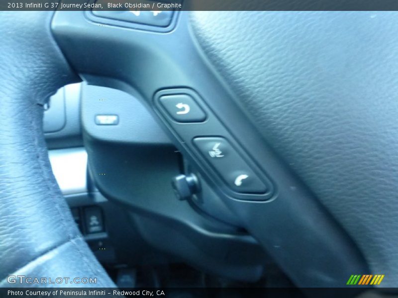 Black Obsidian / Graphite 2013 Infiniti G 37 Journey Sedan