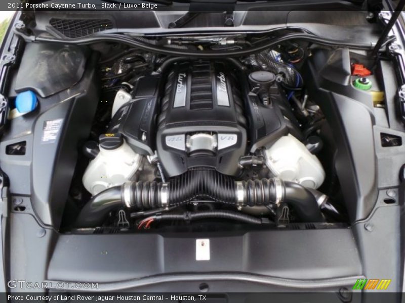 Black / Luxor Beige 2011 Porsche Cayenne Turbo