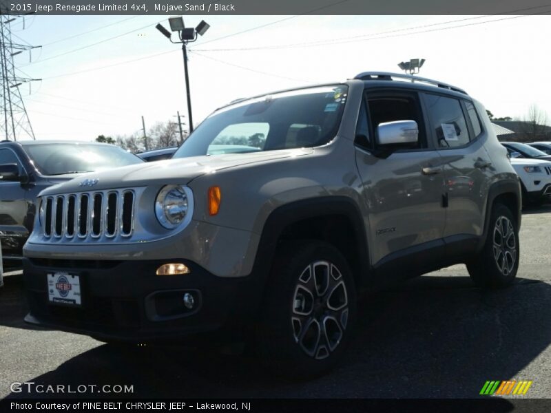 Mojave Sand / Black 2015 Jeep Renegade Limited 4x4