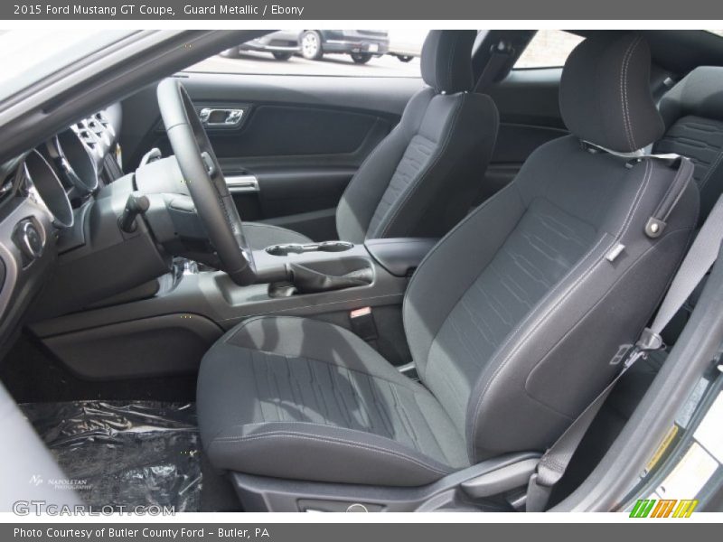 Guard Metallic / Ebony 2015 Ford Mustang GT Coupe