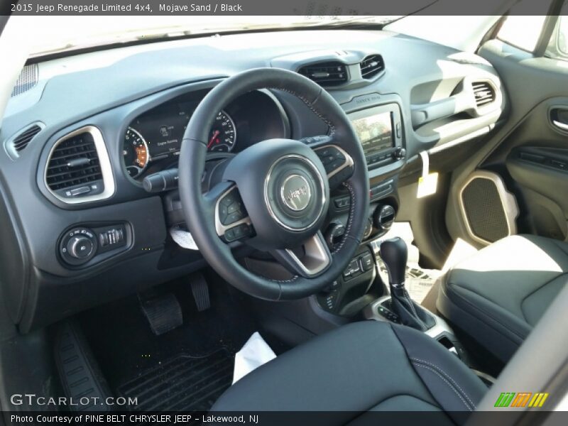Black Interior - 2015 Renegade Limited 4x4 