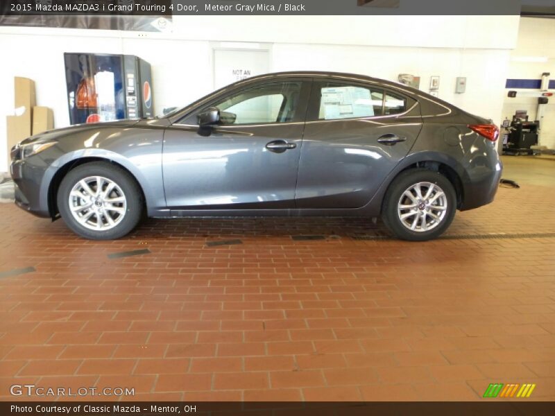  2015 MAZDA3 i Grand Touring 4 Door Meteor Gray Mica