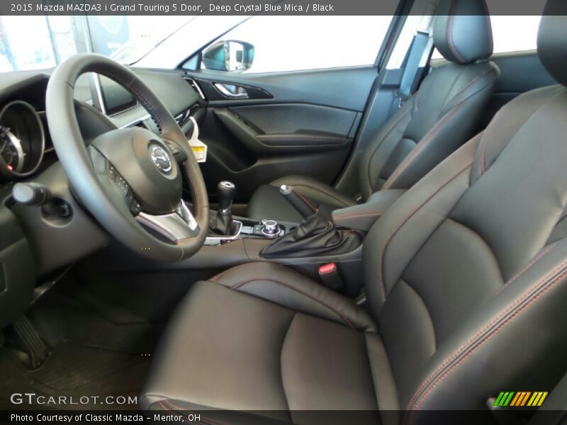 Front Seat of 2015 MAZDA3 i Grand Touring 5 Door