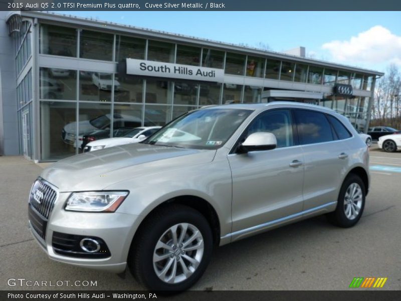 Cuvee Silver Metallic / Black 2015 Audi Q5 2.0 TFSI Premium Plus quattro