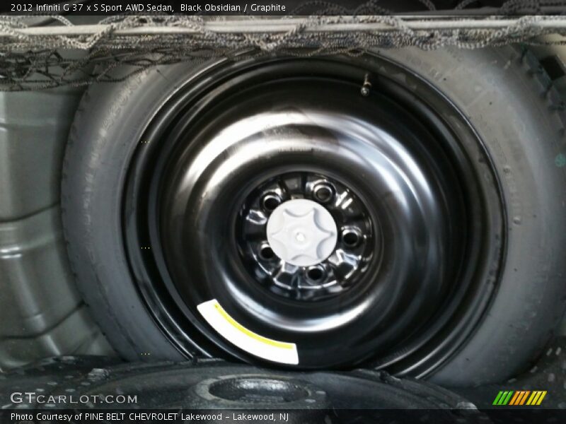 Black Obsidian / Graphite 2012 Infiniti G 37 x S Sport AWD Sedan