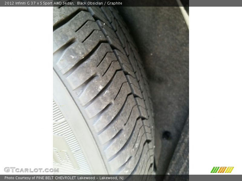 Black Obsidian / Graphite 2012 Infiniti G 37 x S Sport AWD Sedan