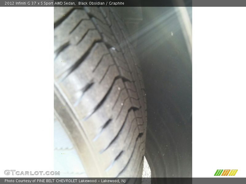Black Obsidian / Graphite 2012 Infiniti G 37 x S Sport AWD Sedan
