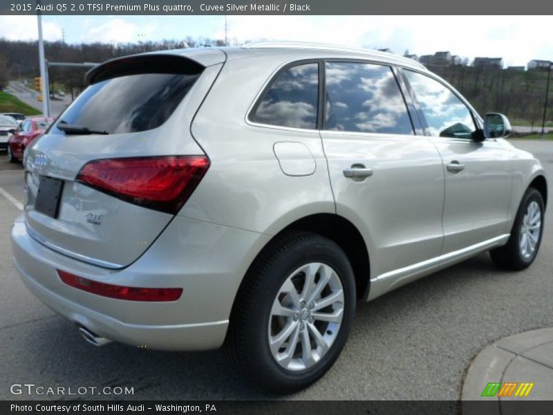Cuvee Silver Metallic / Black 2015 Audi Q5 2.0 TFSI Premium Plus quattro