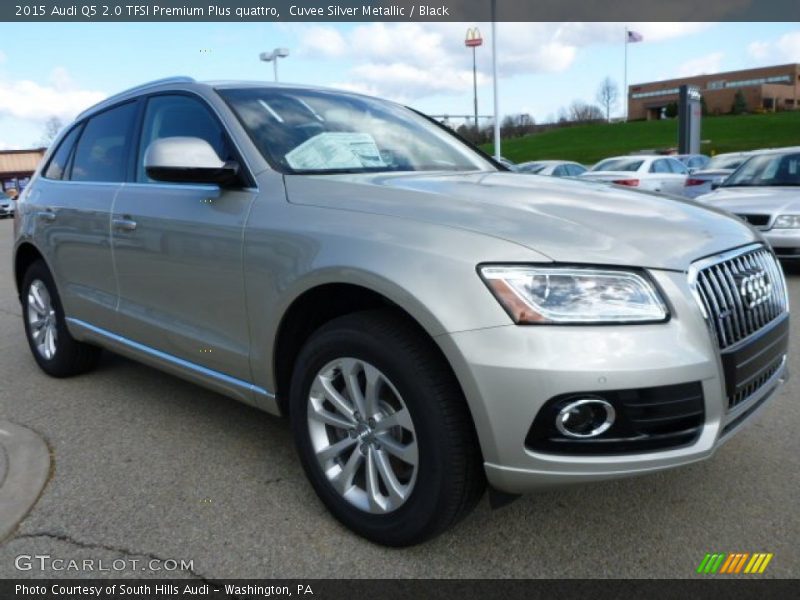 Cuvee Silver Metallic / Black 2015 Audi Q5 2.0 TFSI Premium Plus quattro