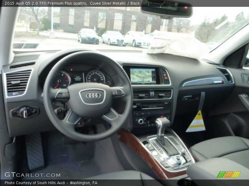 Cuvee Silver Metallic / Black 2015 Audi Q5 2.0 TFSI Premium Plus quattro