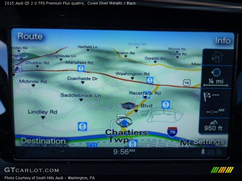 Cuvee Silver Metallic / Black 2015 Audi Q5 2.0 TFSI Premium Plus quattro