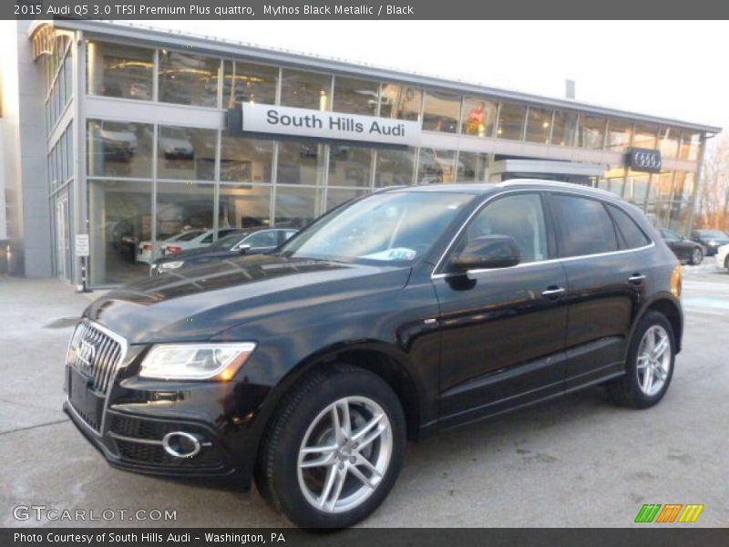 Mythos Black Metallic / Black 2015 Audi Q5 3.0 TFSI Premium Plus quattro