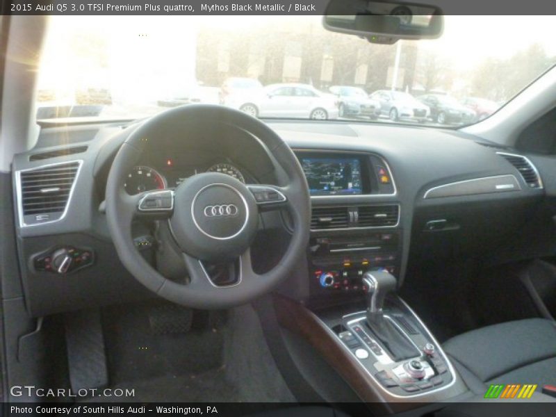 Mythos Black Metallic / Black 2015 Audi Q5 3.0 TFSI Premium Plus quattro