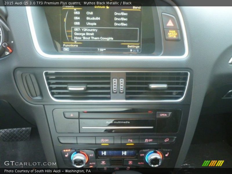 Mythos Black Metallic / Black 2015 Audi Q5 3.0 TFSI Premium Plus quattro
