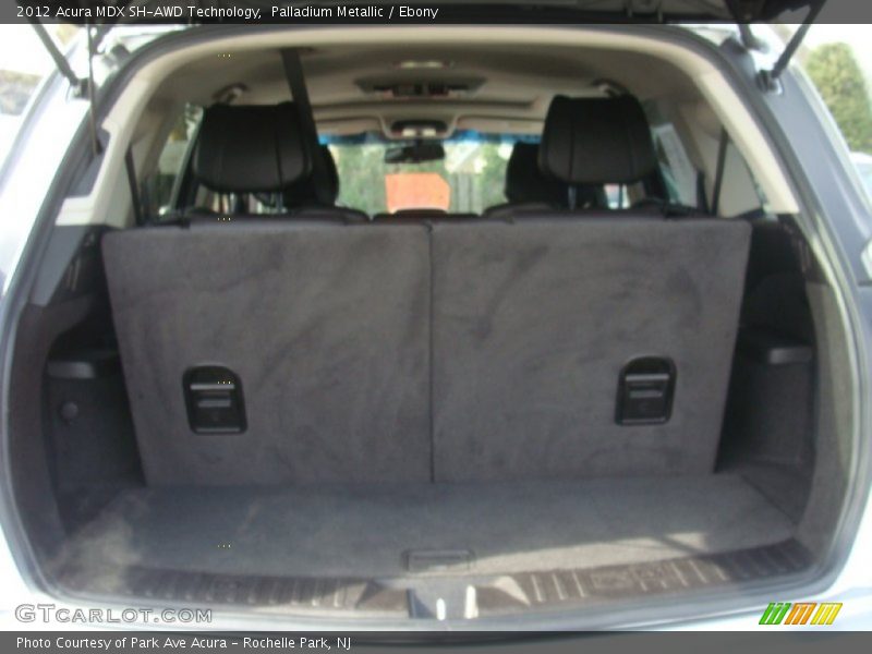 Palladium Metallic / Ebony 2012 Acura MDX SH-AWD Technology