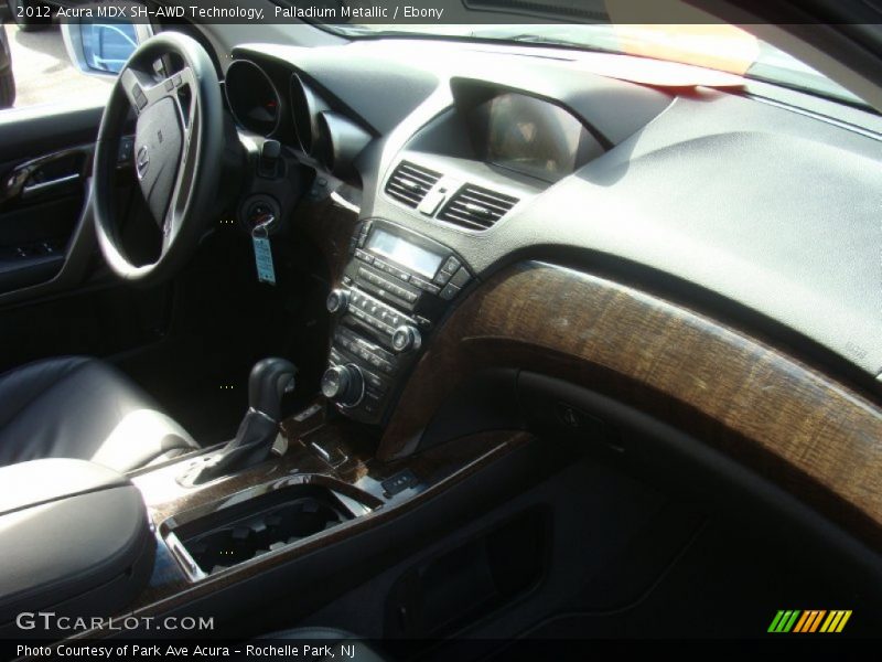 Palladium Metallic / Ebony 2012 Acura MDX SH-AWD Technology