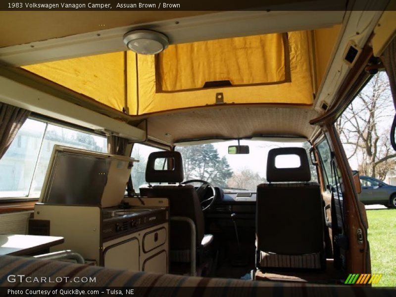 Rear Seat of 1983 Vanagon Camper