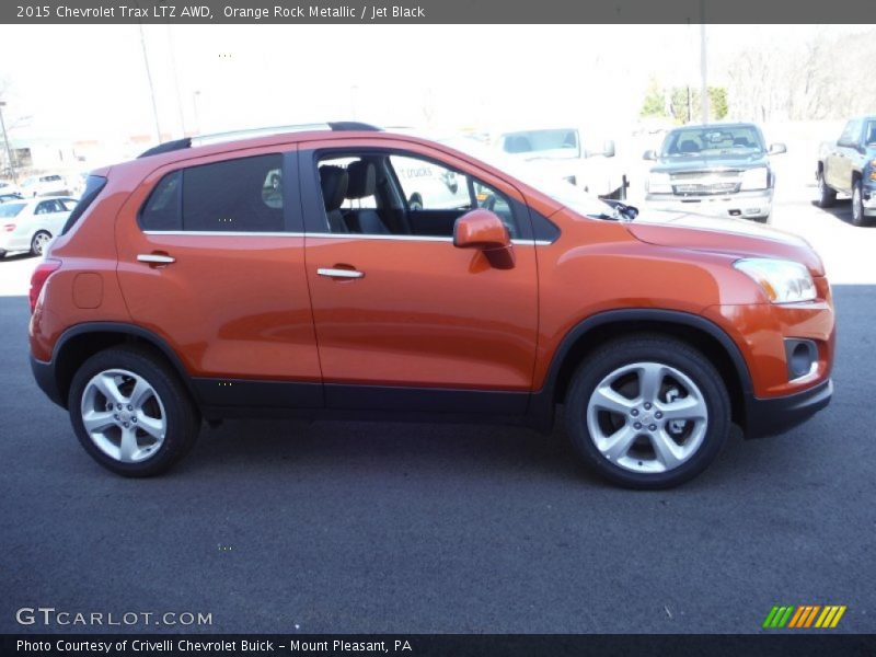  2015 Trax LTZ AWD Orange Rock Metallic