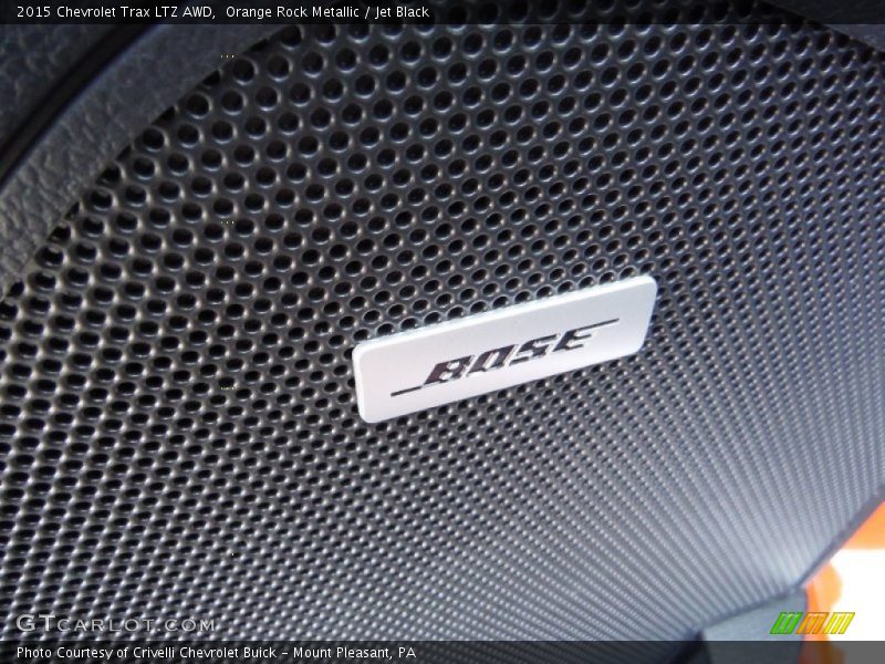 Audio System of 2015 Trax LTZ AWD