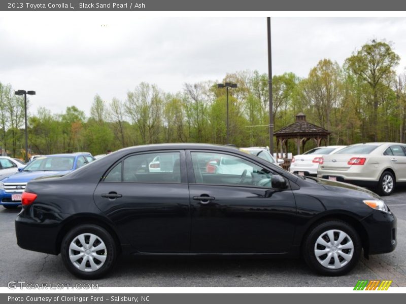 Black Sand Pearl / Ash 2013 Toyota Corolla L