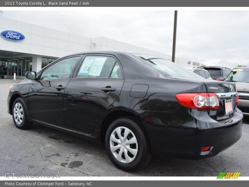Black Sand Pearl / Ash 2013 Toyota Corolla L