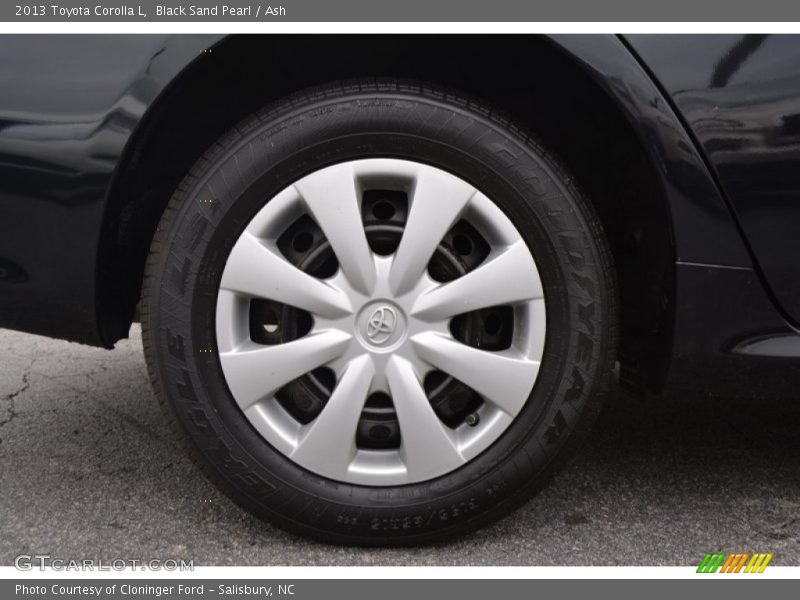 Black Sand Pearl / Ash 2013 Toyota Corolla L