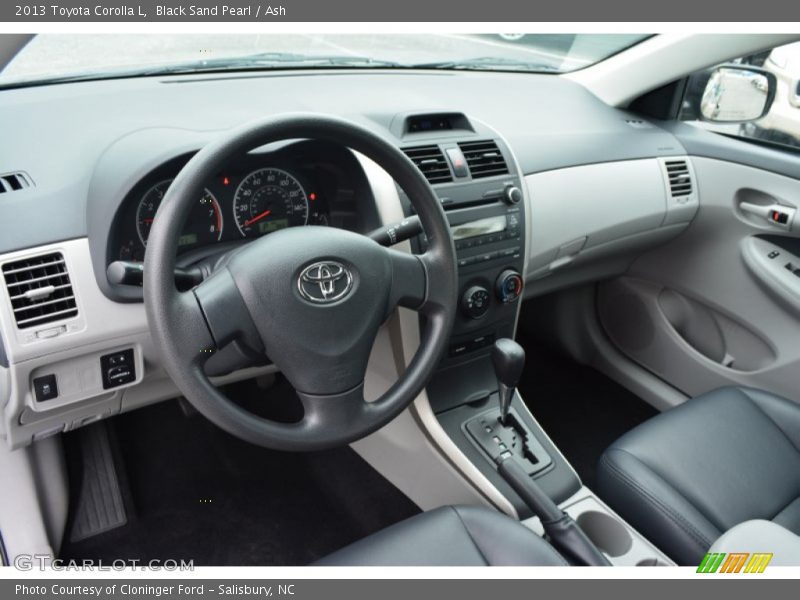 Black Sand Pearl / Ash 2013 Toyota Corolla L