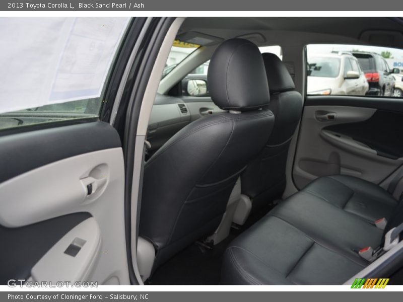 Black Sand Pearl / Ash 2013 Toyota Corolla L