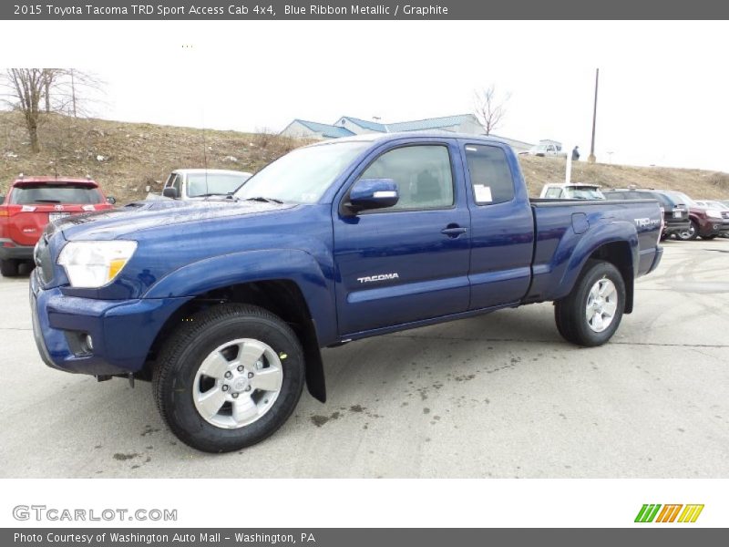  2015 Tacoma TRD Sport Access Cab 4x4 Blue Ribbon Metallic