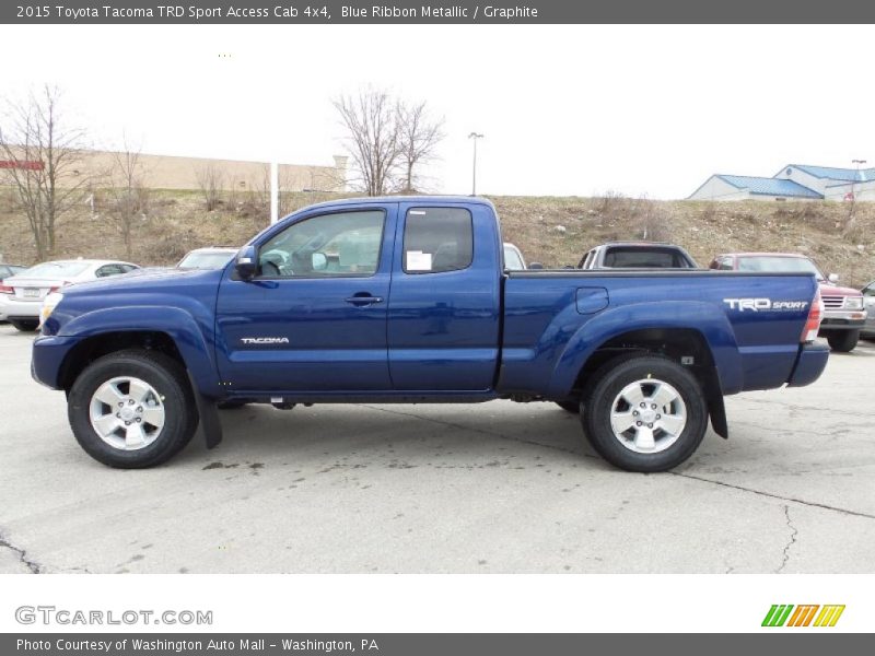  2015 Tacoma TRD Sport Access Cab 4x4 Blue Ribbon Metallic