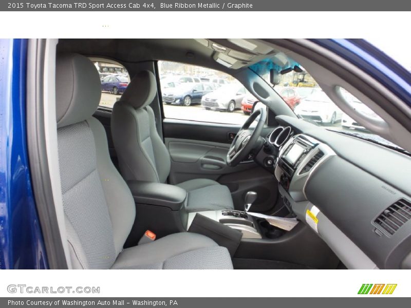 Blue Ribbon Metallic / Graphite 2015 Toyota Tacoma TRD Sport Access Cab 4x4