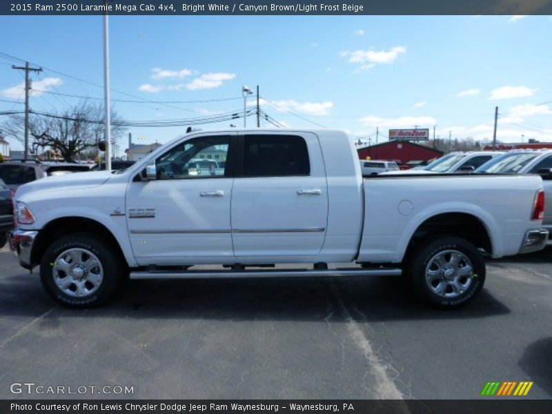  2015 2500 Laramie Mega Cab 4x4 Bright White