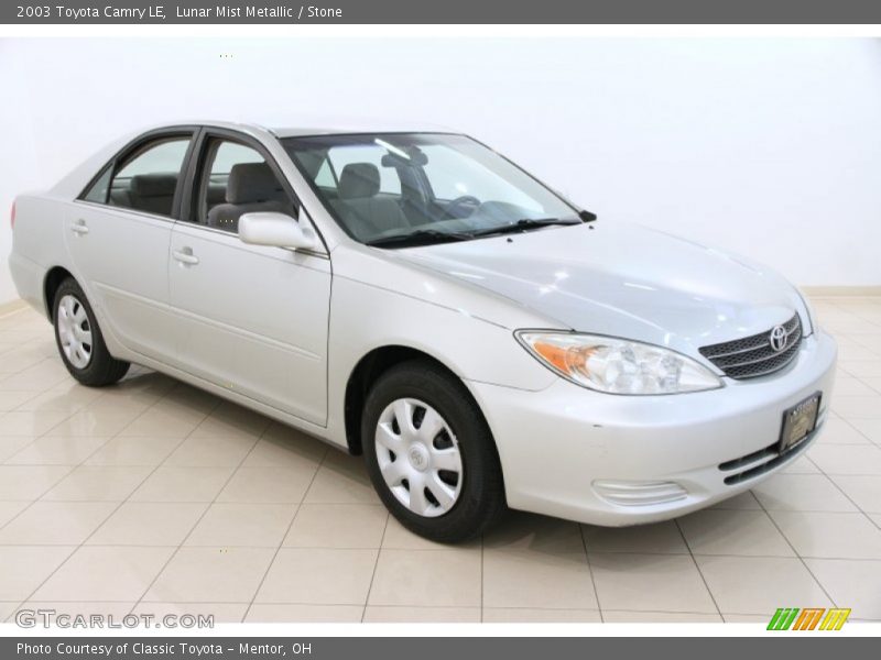 Lunar Mist Metallic / Stone 2003 Toyota Camry LE