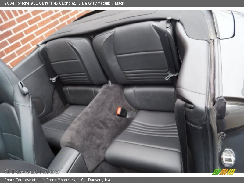 Slate Grey Metallic / Black 2004 Porsche 911 Carrera 4S Cabriolet