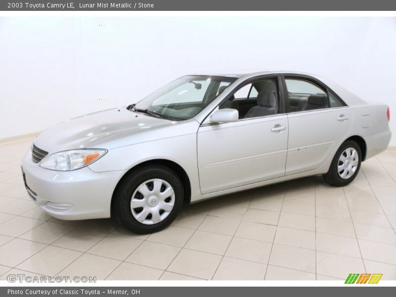 Lunar Mist Metallic / Stone 2003 Toyota Camry LE