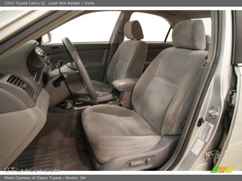 Lunar Mist Metallic / Stone 2003 Toyota Camry LE