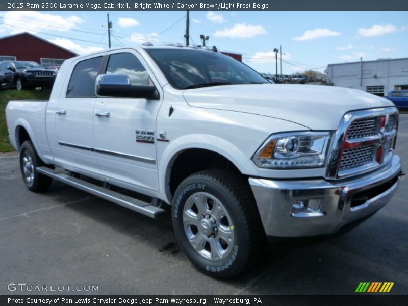 Front 3/4 View of 2015 2500 Laramie Mega Cab 4x4