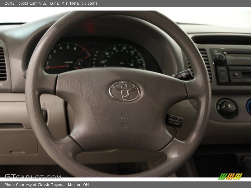 Lunar Mist Metallic / Stone 2003 Toyota Camry LE