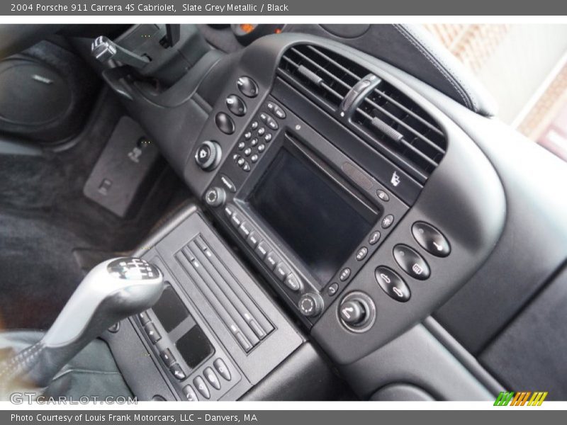 Slate Grey Metallic / Black 2004 Porsche 911 Carrera 4S Cabriolet