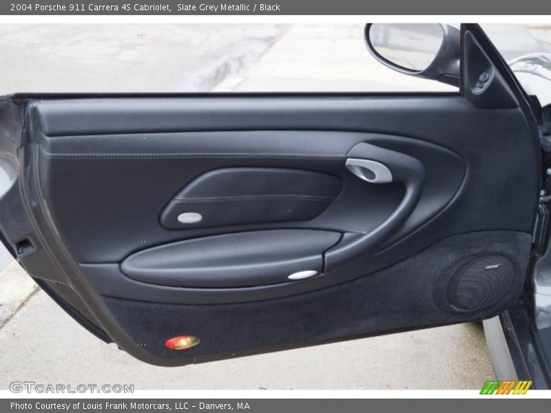 Slate Grey Metallic / Black 2004 Porsche 911 Carrera 4S Cabriolet