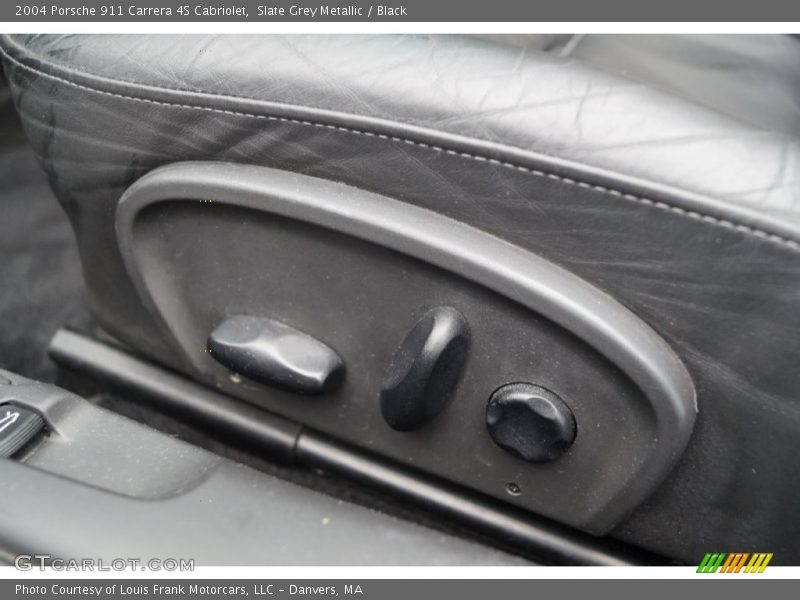 Slate Grey Metallic / Black 2004 Porsche 911 Carrera 4S Cabriolet