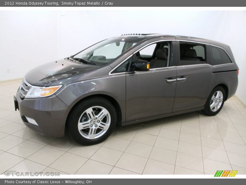 Smoky Topaz Metallic / Gray 2012 Honda Odyssey Touring