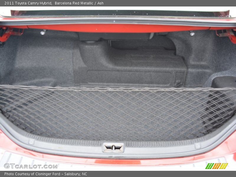 Barcelona Red Metallic / Ash 2011 Toyota Camry Hybrid