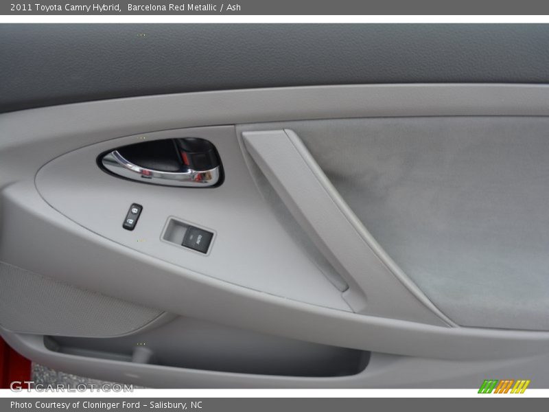 Barcelona Red Metallic / Ash 2011 Toyota Camry Hybrid