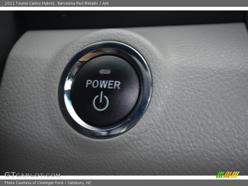 Barcelona Red Metallic / Ash 2011 Toyota Camry Hybrid