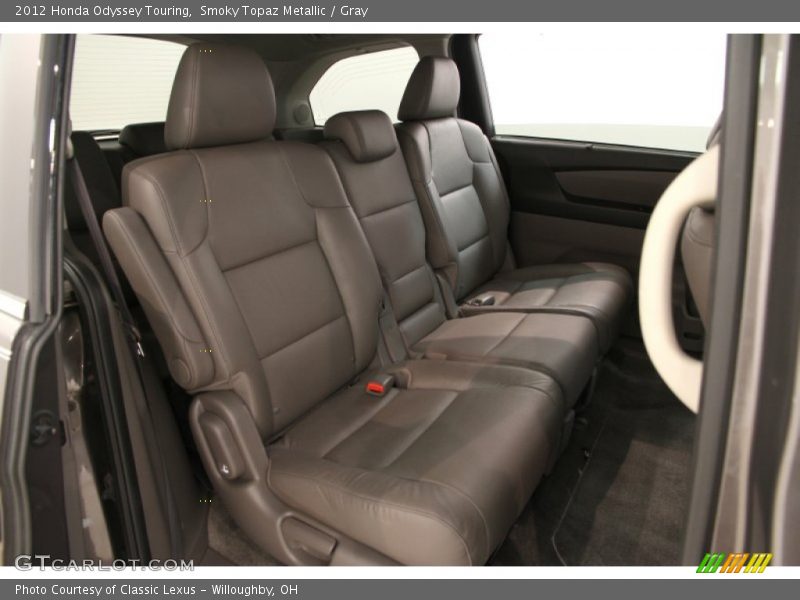 Smoky Topaz Metallic / Gray 2012 Honda Odyssey Touring