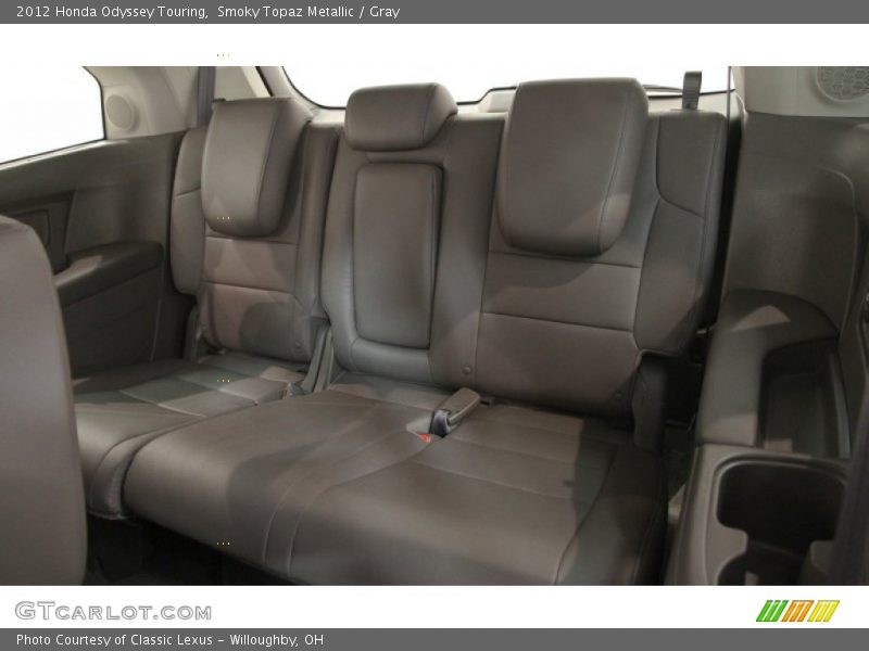 Smoky Topaz Metallic / Gray 2012 Honda Odyssey Touring