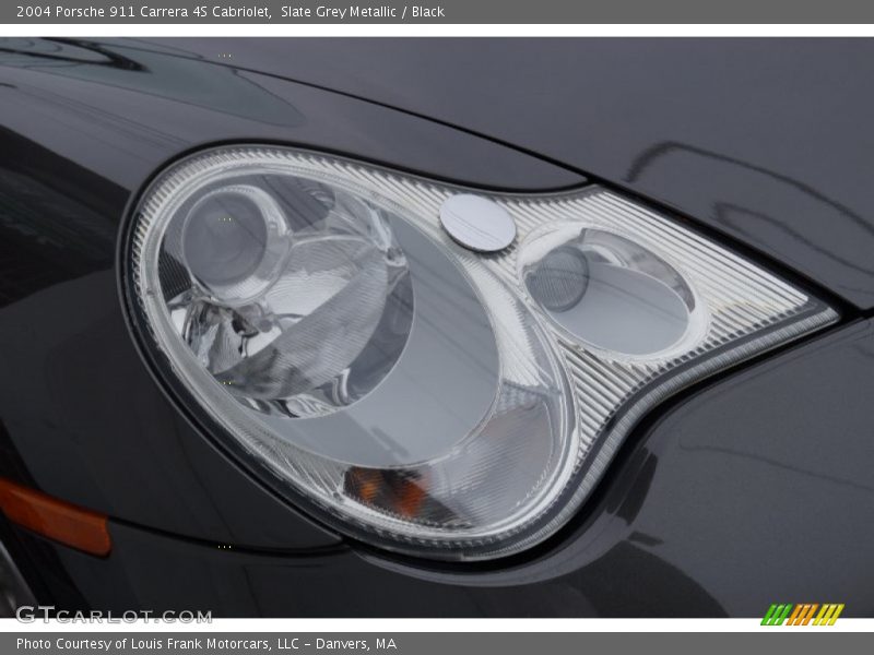 Slate Grey Metallic / Black 2004 Porsche 911 Carrera 4S Cabriolet