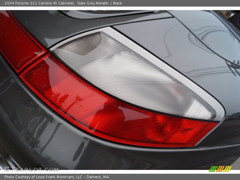 Slate Grey Metallic / Black 2004 Porsche 911 Carrera 4S Cabriolet